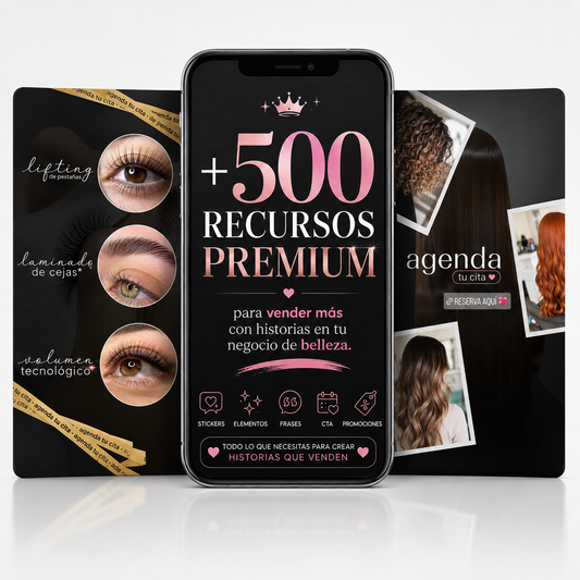 Beauty Stories — +500 Recursos para Agendar mas clientas